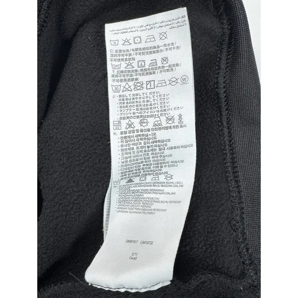 Nike Air Jordan Dri-FIT Hoodie Boys XL Black Gray Jumpman Colorblock